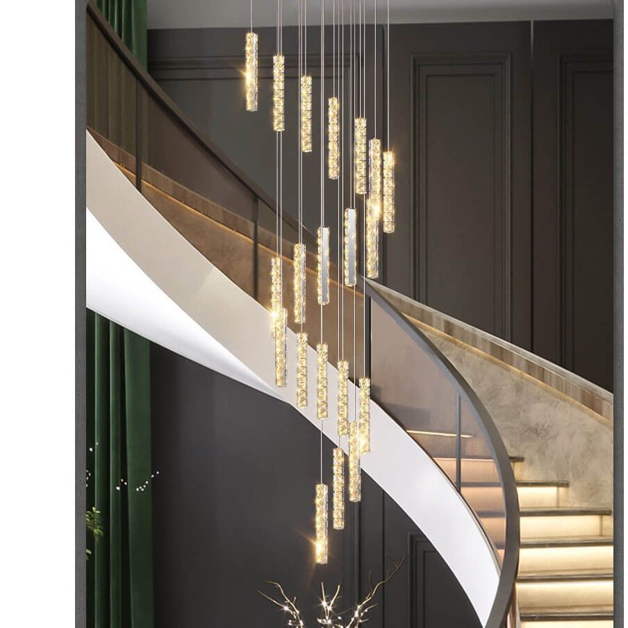 Đèn thả thông tầng TTV15 LED 3 chế độ sáng trắng, vàng, trung tính