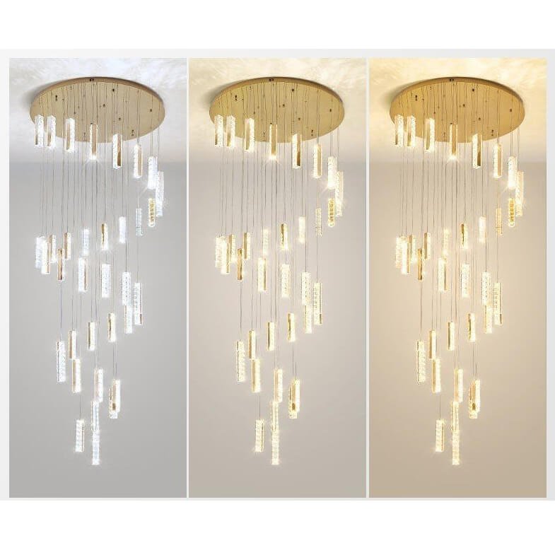 Đèn thả thông tầng TTV15 LED 3 chế độ sáng trắng, vàng, trung tính - Ảnh 2
