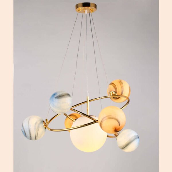 Đèn thả trang trí phòng khách Ø70cm cao 100cm TVN103