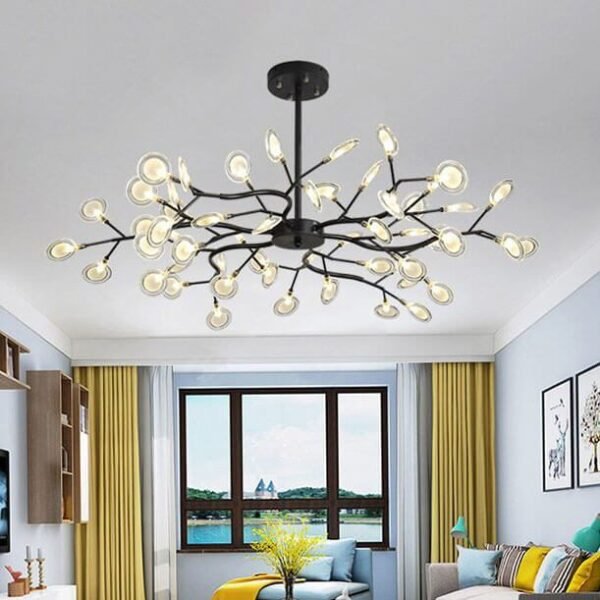 Đèn thả trang trí phòng khách 45 bóng Ø80cm TVN160