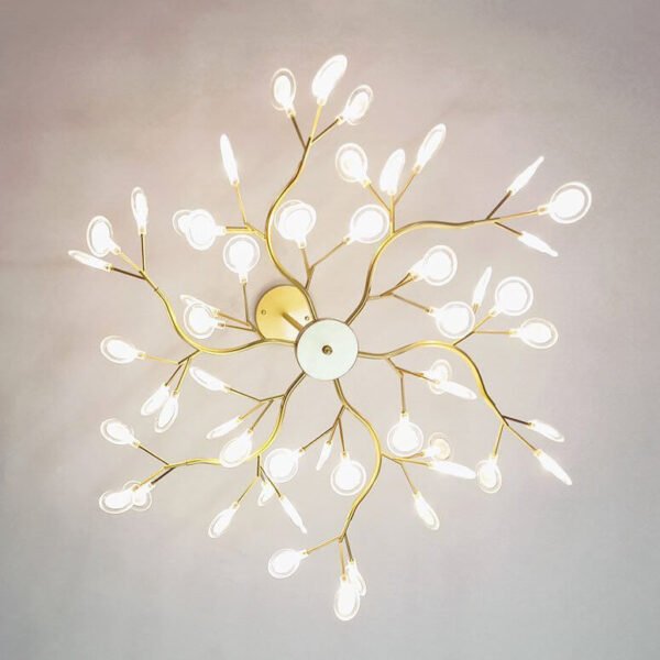 Đèn thả trang trí phòng khách 45 lá Ø90cm cao 47cm TVN171
