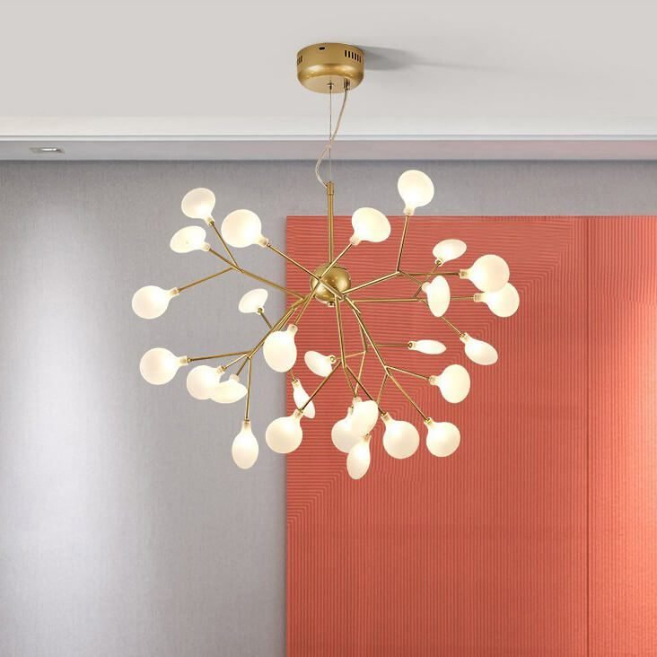 Đèn thả trang trí phòng khách 36 lá Ø75cm cao 70cm TVN174