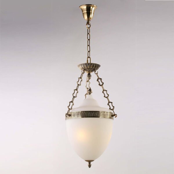 Đèn thả đồng trang trí Ø30cm cao 70cm TVN263