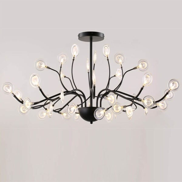 Đèn thả Hera 40 bóng cho phòng khách Ø85cm cao 65cm TVN281