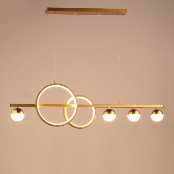 Đèn thả bàn ăn TVN508 dài 120cm cao 70cm
