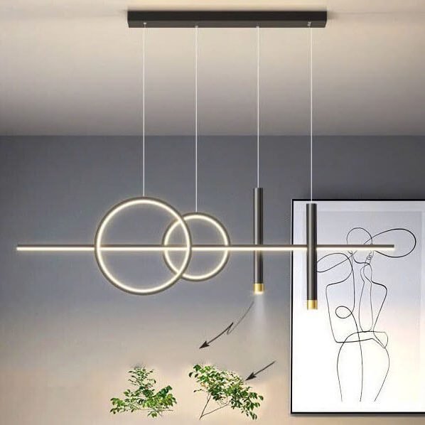 Đèn thả bàn ăn TVN828 dài 100cm
