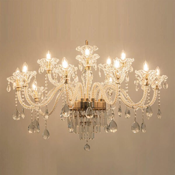 Đèn thả phòng khách TVN873 15 tay Ø90cm x cao 110cm