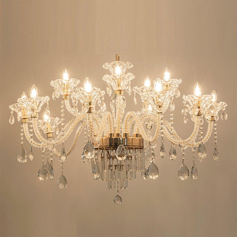 Đèn thả phòng khách TVN873 15 tay Ø90cm x cao 110cm