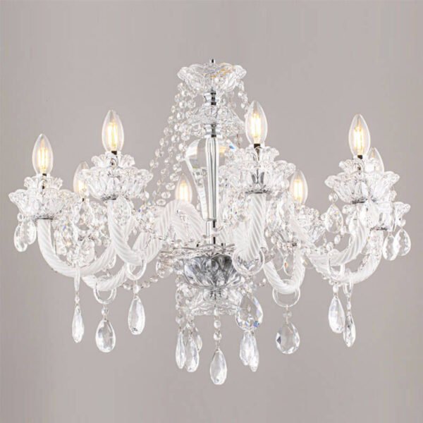Đèn thả phòng khách TVN874 8 tay Ø90cm x cao 110cm
