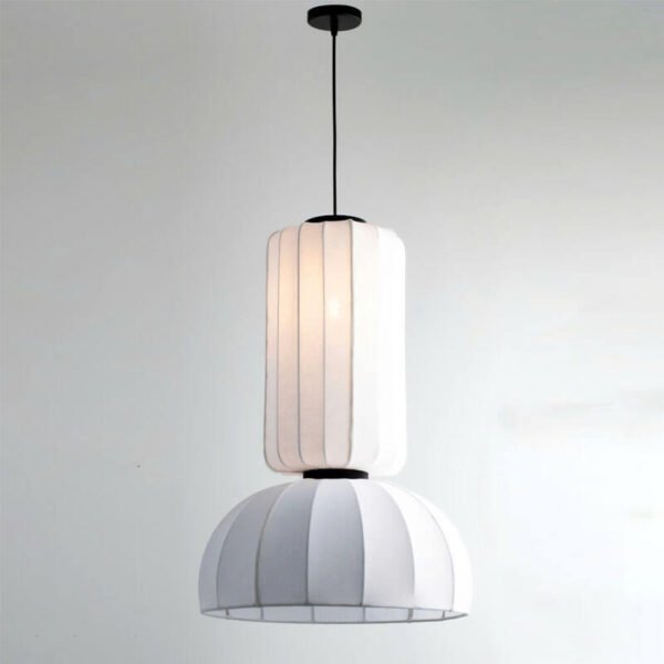 Đèn thả bàn ăn TVN891 chao giấy trắng Ø46cm x cao 68cm