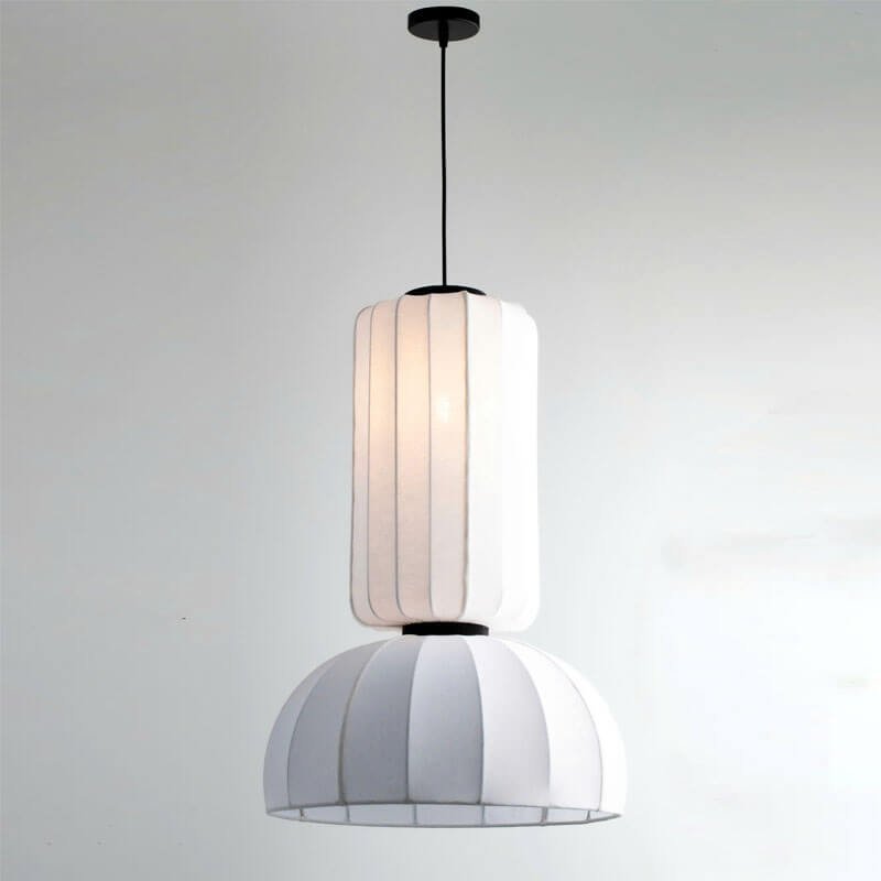 Đèn thả bàn ăn TVN891 chao giấy trắng Ø46cm x cao 68cm