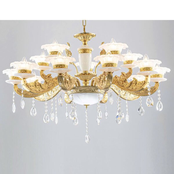 Đèn ốp trần phòng thờ TVN963 Ø98cm x cao 70cm