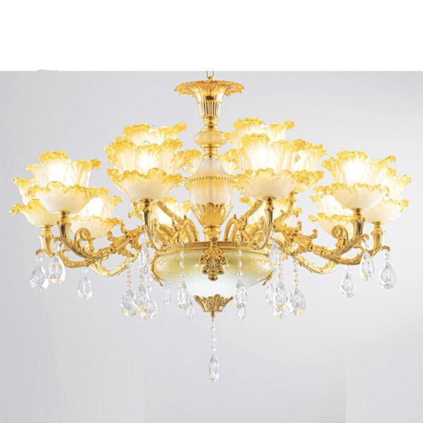Đèn ốp trần phòng thờ TVN966 Ø90cm x cao 100cm