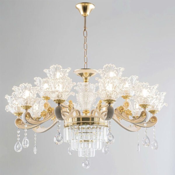 Đèn ốp trần phòng thờ TVN973 Ø90cm x cao 85cm