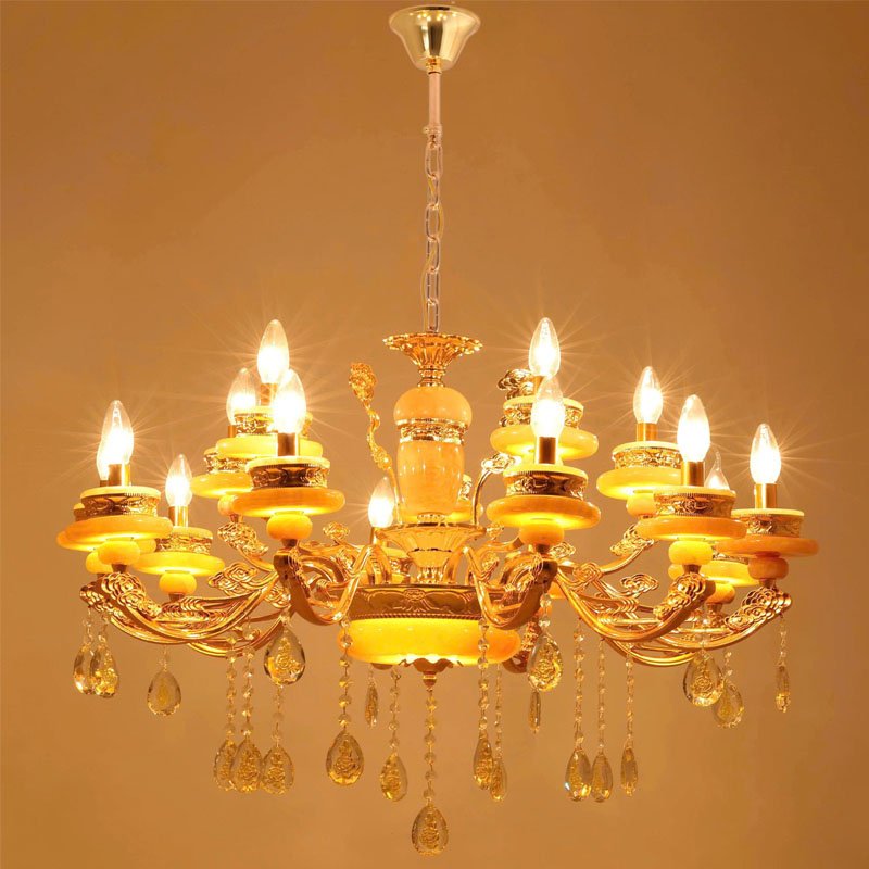 Đèn ốp trần phòng thờ TVN975 Ø90cm x cao 70cm