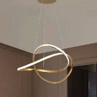 Đèn thả vòng tròn TVR825 dài 40cm x rộng 60cm