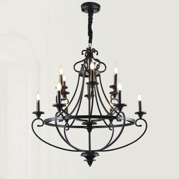 Đèn thả phòng khách TVX345 Ø90cm