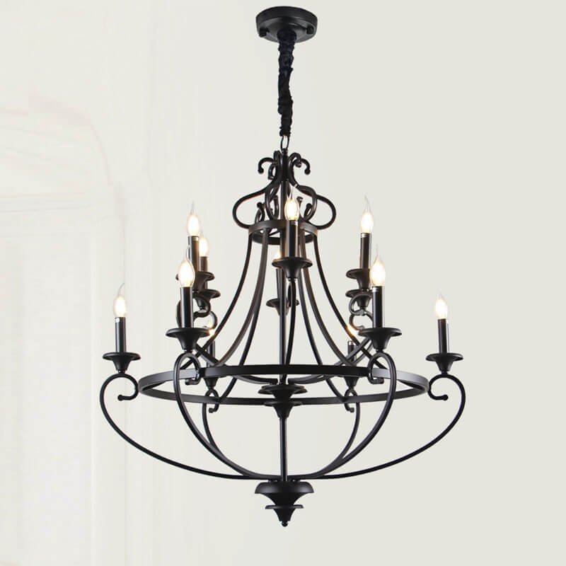 Đèn thả phòng khách TVX345 Ø90cm