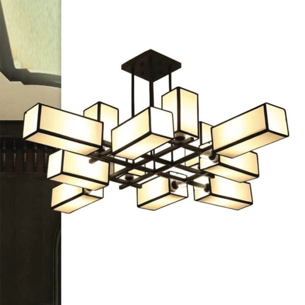 Đèn ốp trần phòng thờ TVX349 Ø125cm