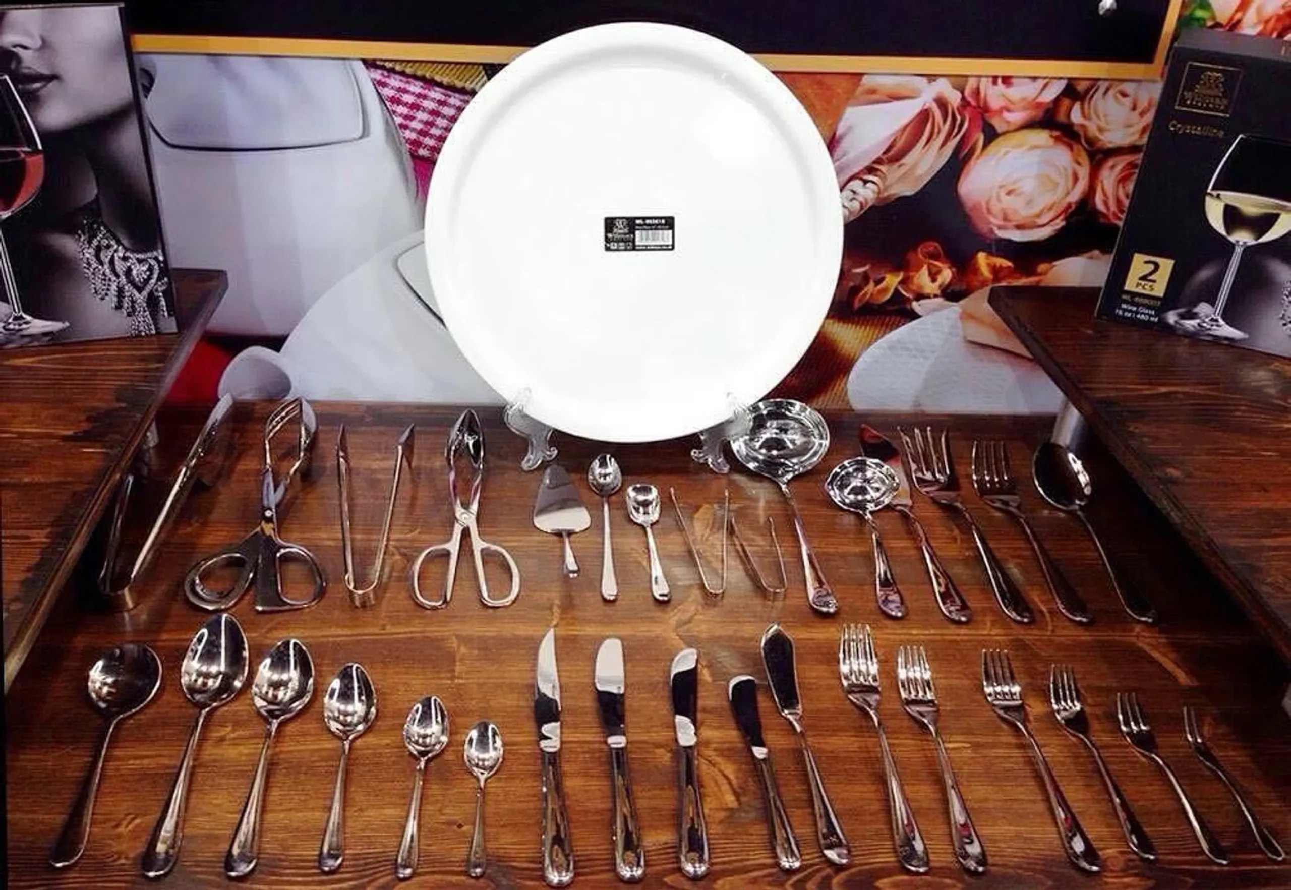 Dao ăn tráng miệng 20,5cm, đóng hộp trắng - Ảnh 2