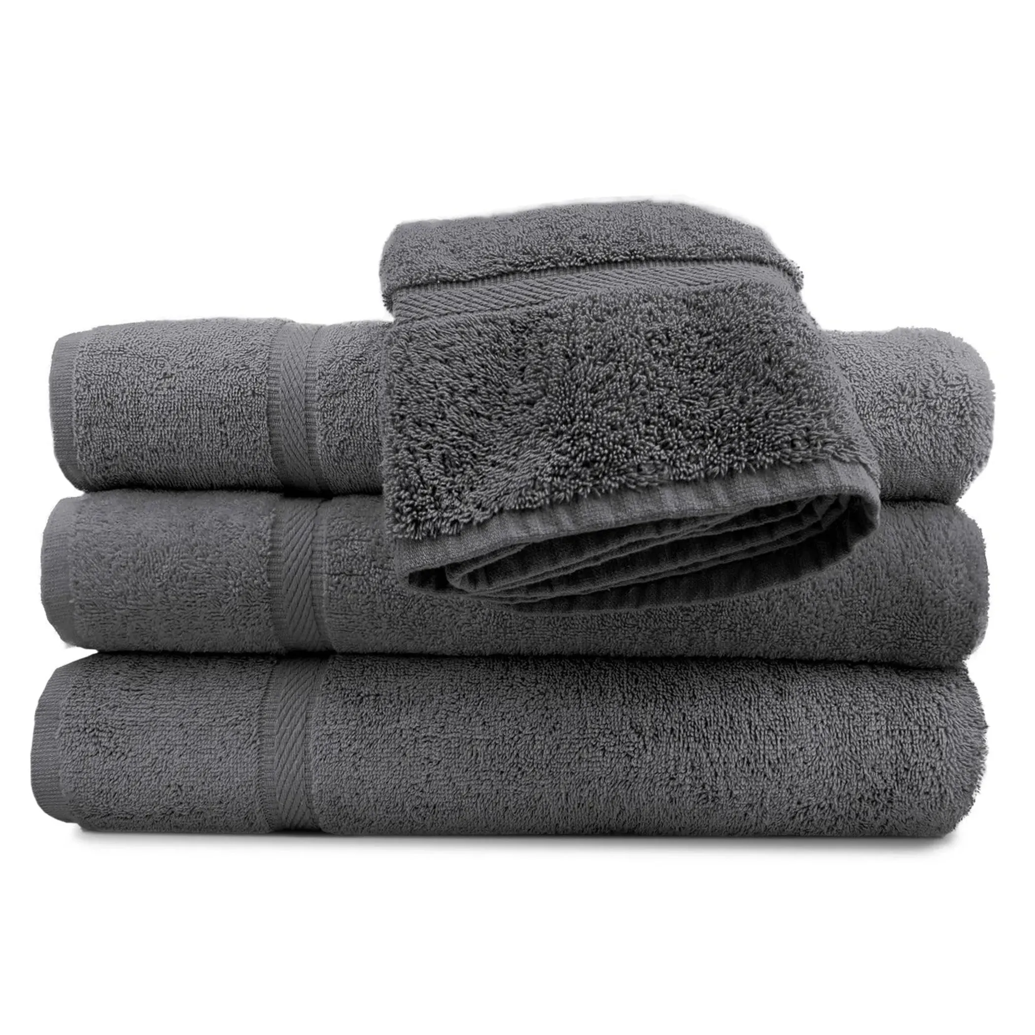 Khăn tắm GOI Collection cotton ring-spun nhuộm màu chống clo