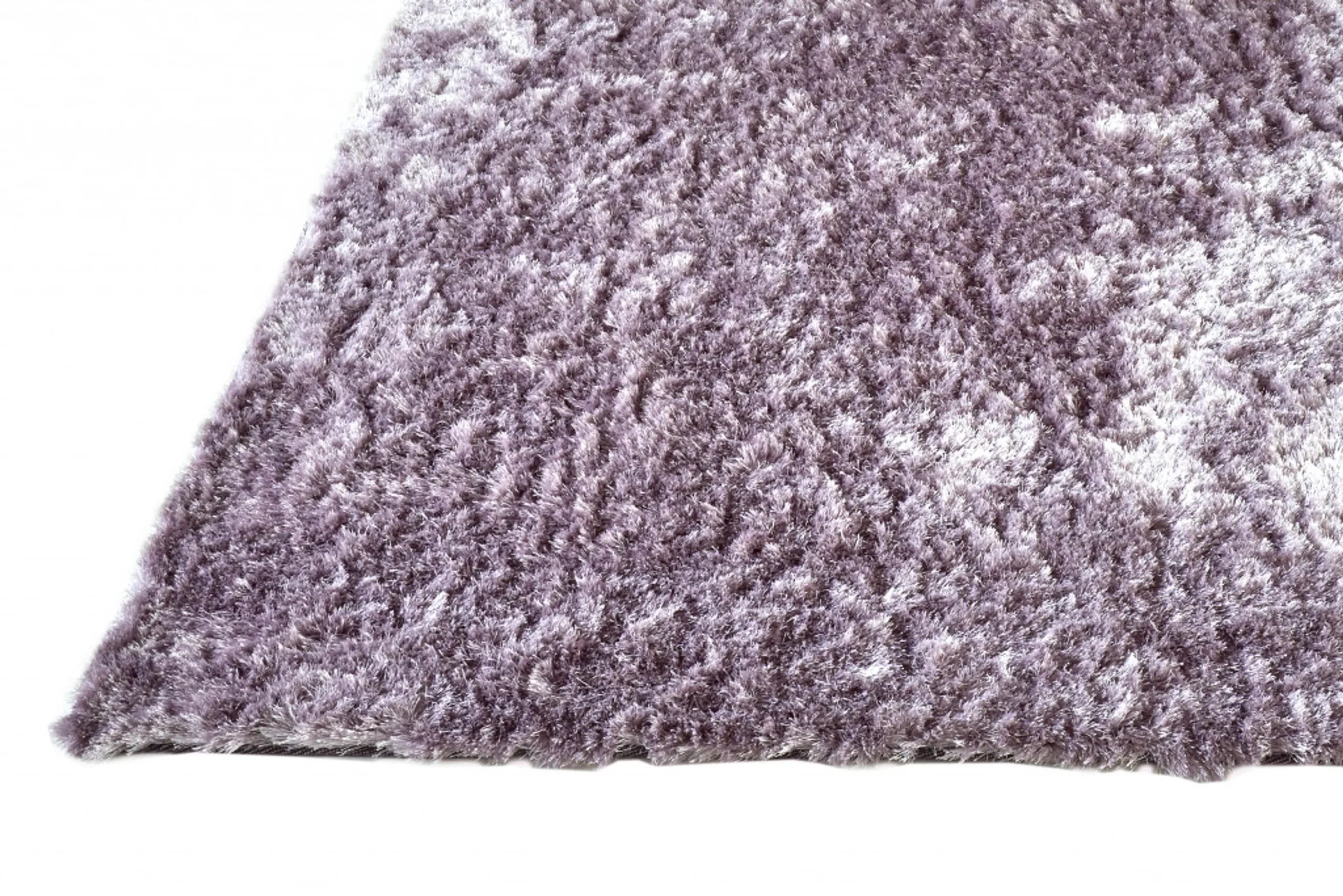 Thảm trải sàn lông xù chần thủ công 2,4m x 3m màu tím - Ảnh 6
