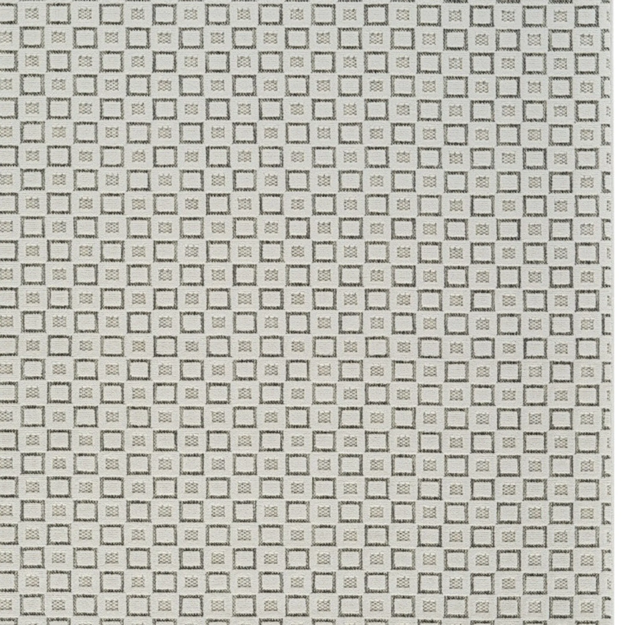 Thảm trải sàn 1,8m x 2,7m họa tiết hình học phong cách cũ kỹ màu kem và be - Ảnh 4