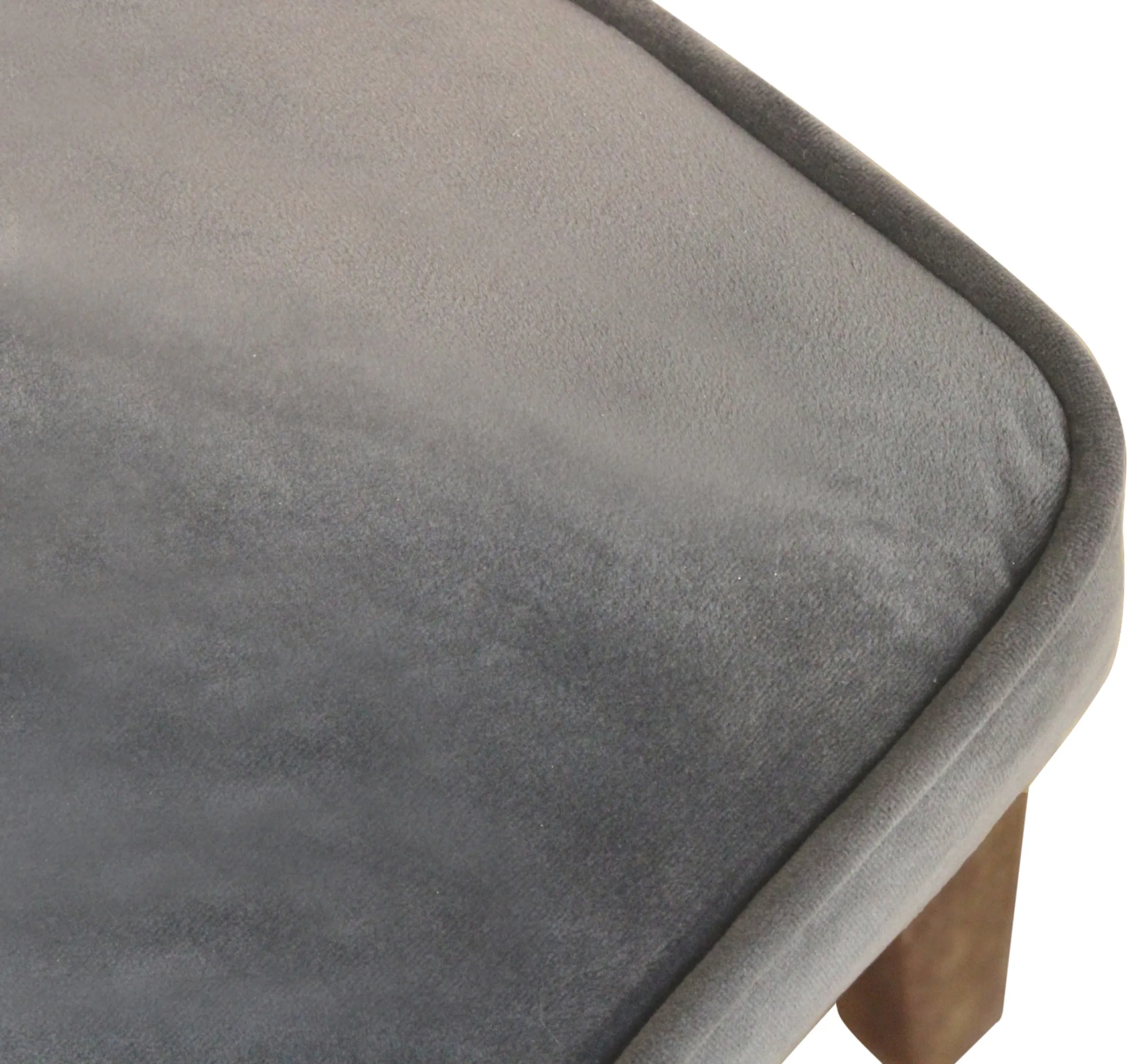 Bộ 2 ghế ăn Parsons bọc nhung xám và nâu - Ảnh 6