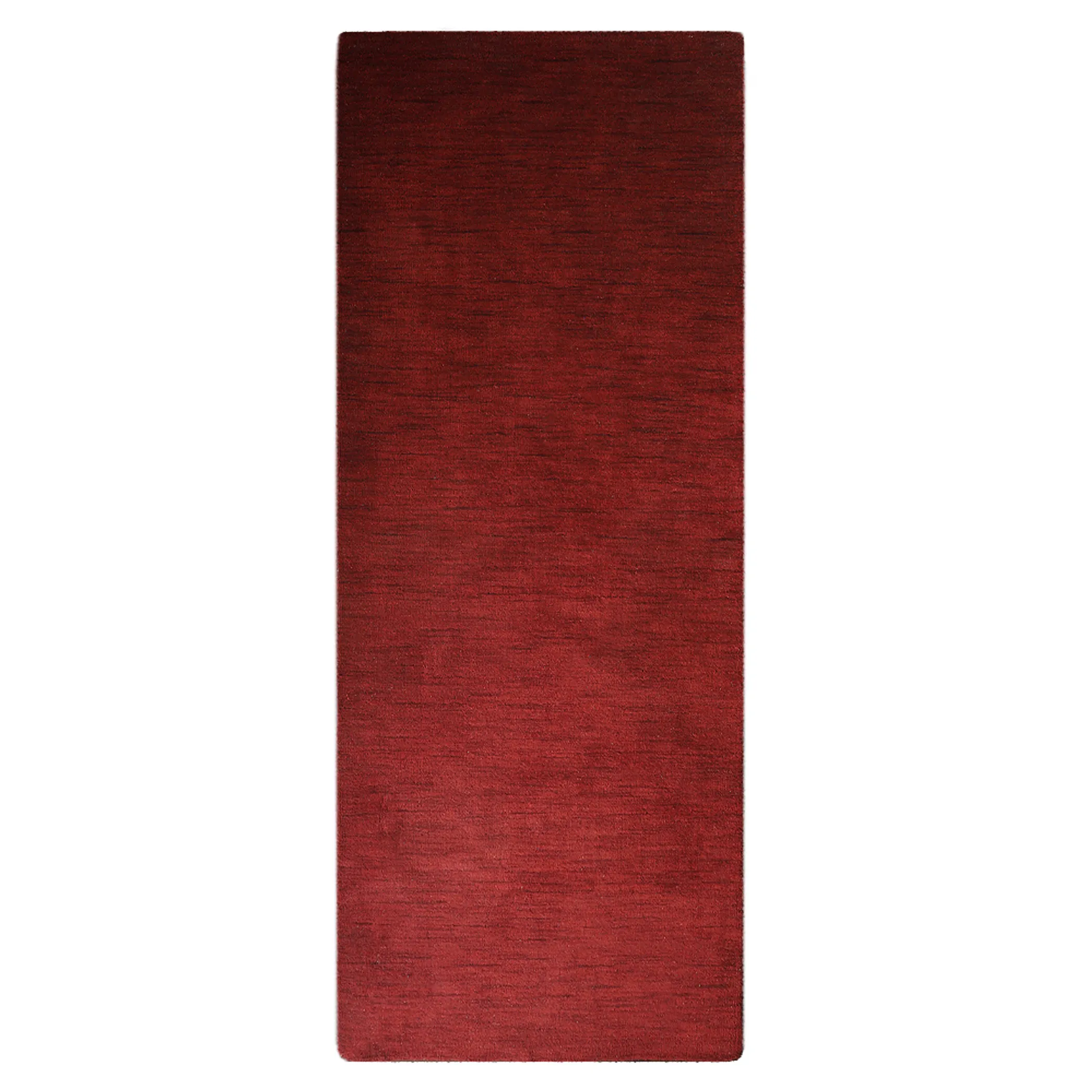 Thảm chạy hành lang len dệt thắt tay Rugsotic Carpets màu trơn - Ảnh 2
