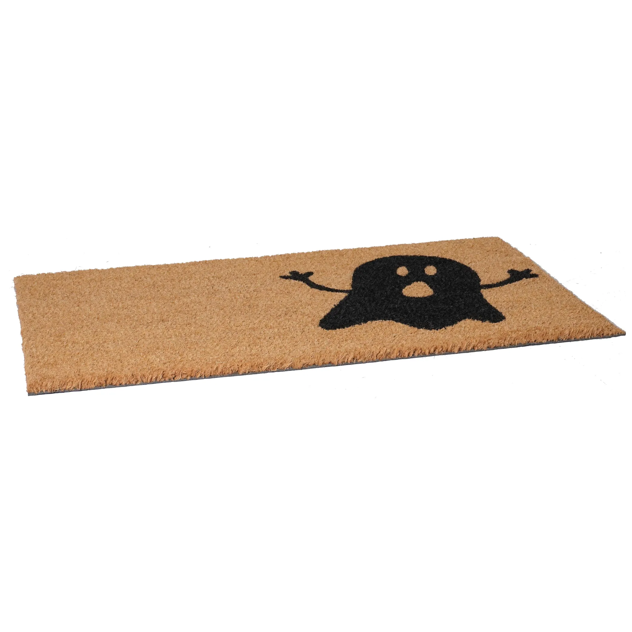 Thảm chùi chân xơ dừa Calloway Mills Halloween họa tiết con ma - Ảnh 2