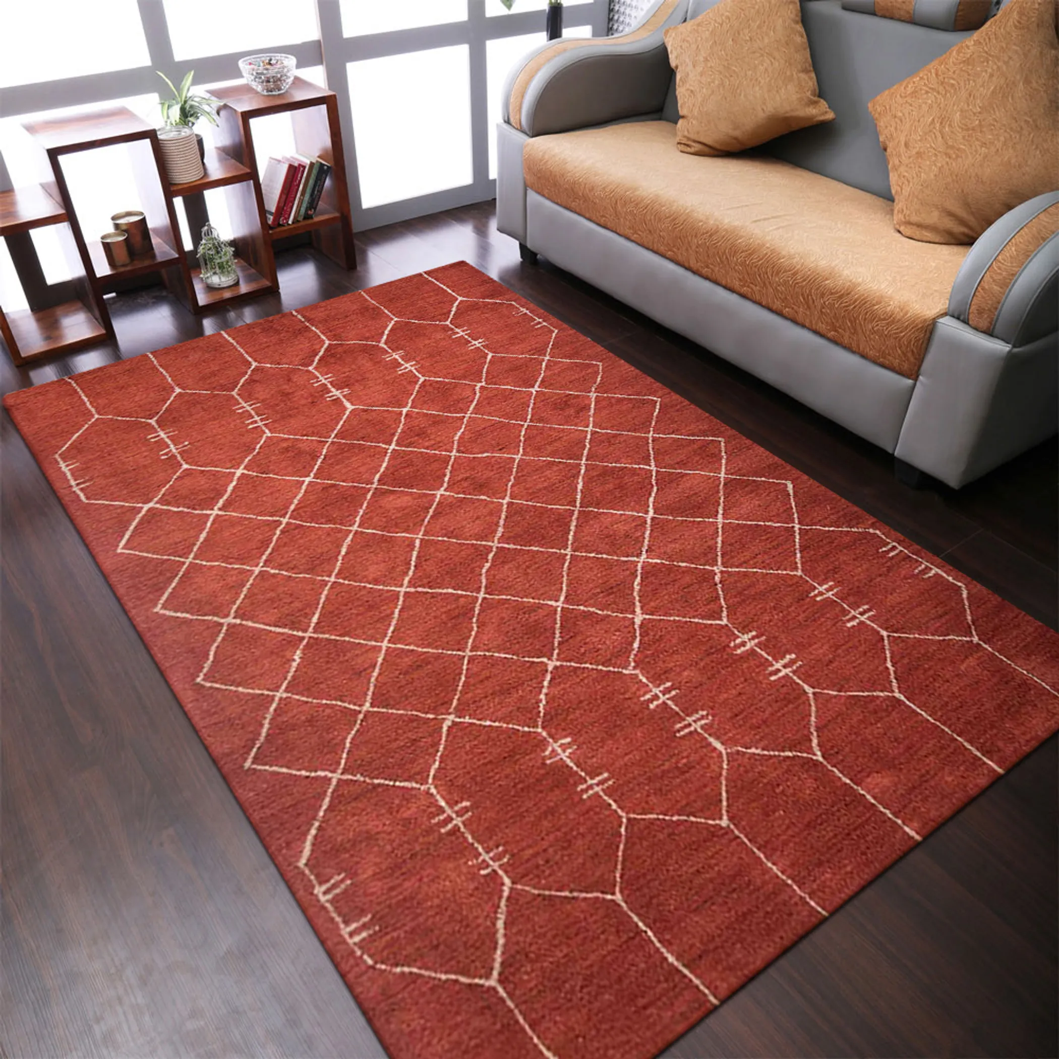 Thảm lụa dệt thắt tay Rugsotic Carpets