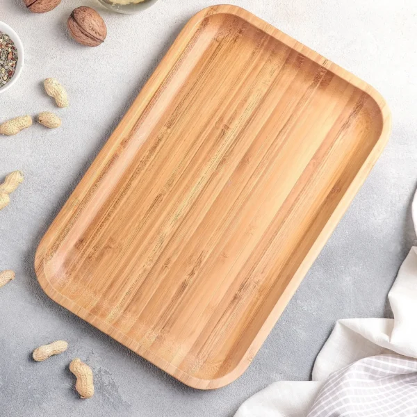 Khay tre phục vụ 30,5 x 20,5 cm