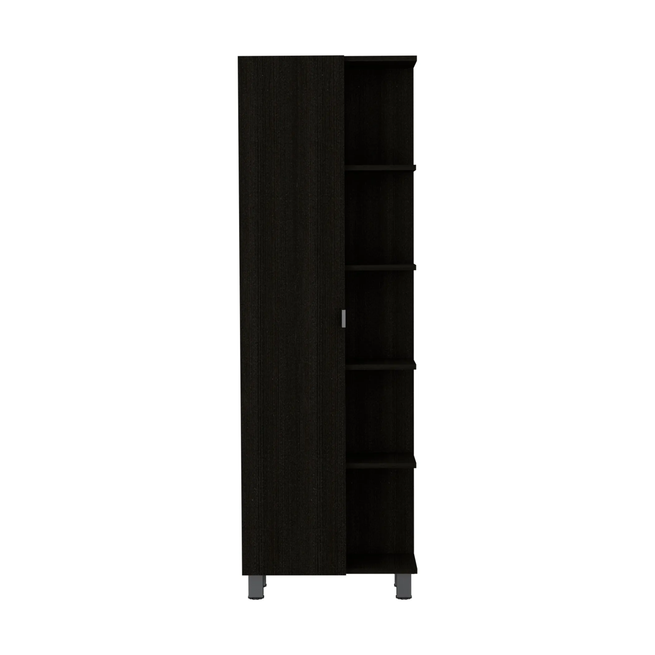 Bộ tủ phòng tắm Stowe 2 món màu wengue đen - Ảnh 2