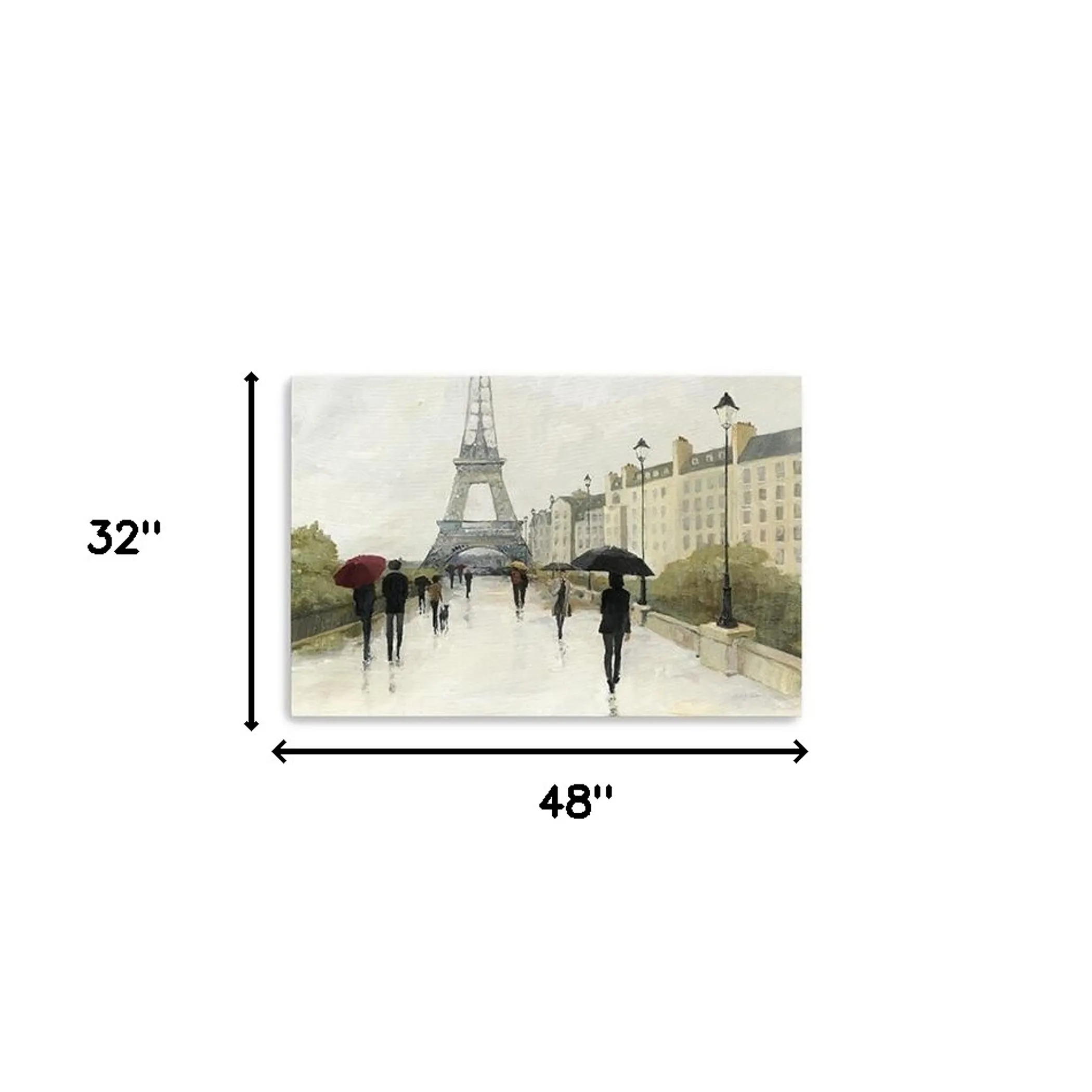 Tranh in không khung ngày mưa ở Paris - Ảnh 5