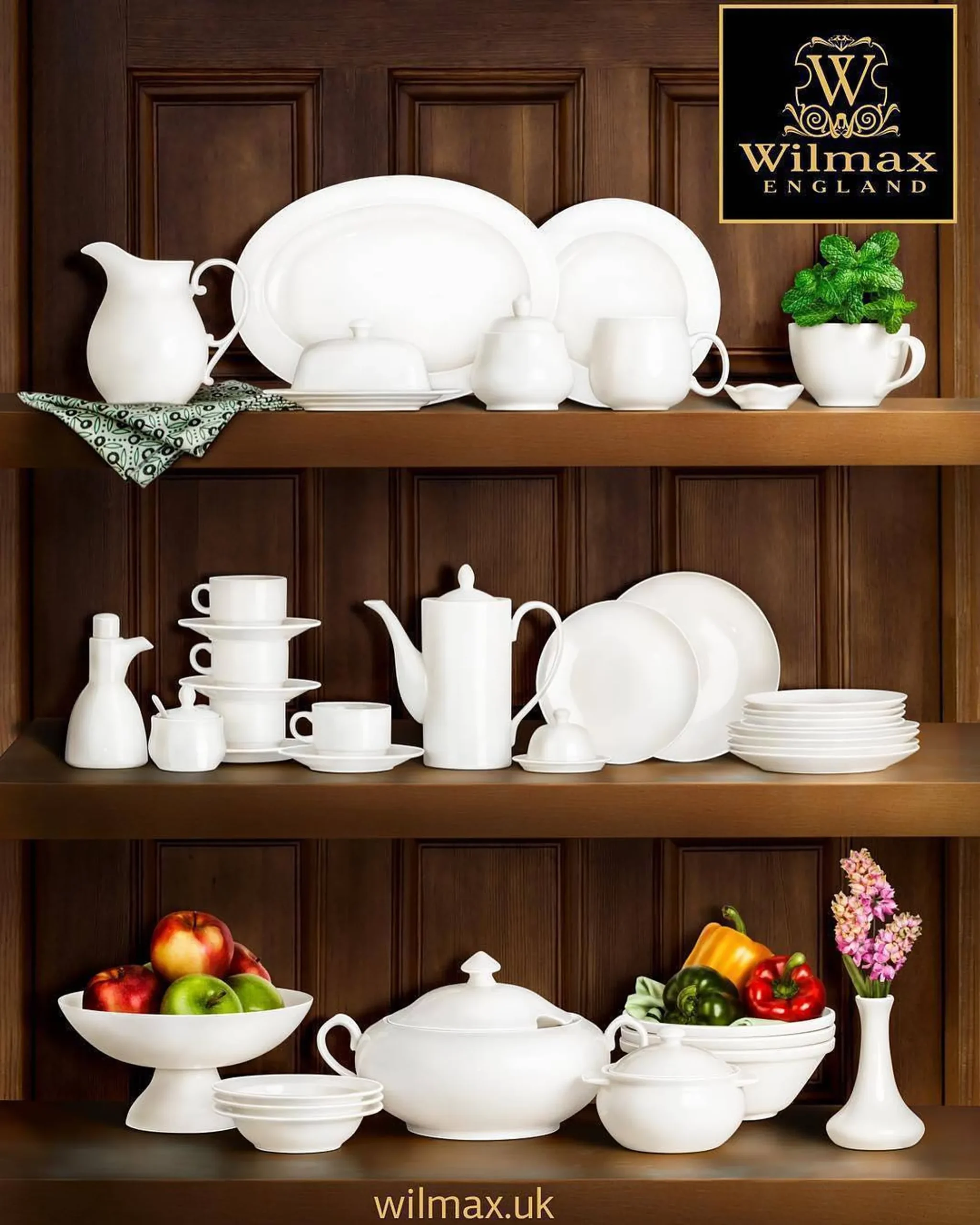 Tô sứ có nắp 26cm, dung tích 1.700ml - Ảnh 3