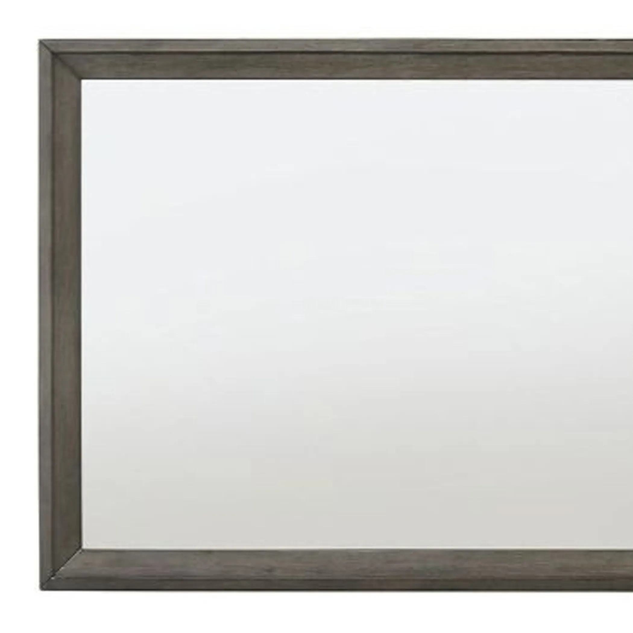 Gương treo tủ ngăn kéo màu gỗ sồi xám cao 81cm - Ảnh 4