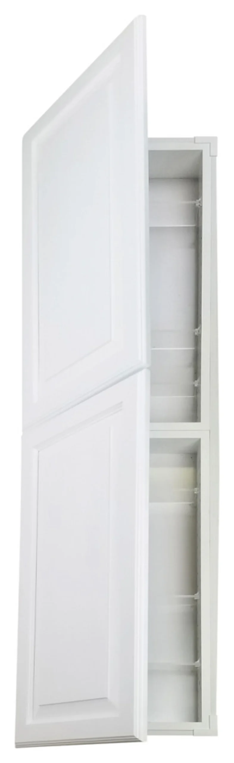 Tủ thuốc âm tường Calypso cửa panel beadboard - Ảnh 3