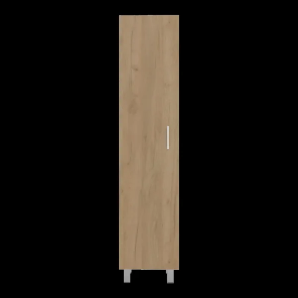 Tủ trang trí gỗ màu be 40cm
