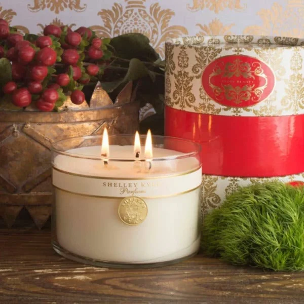 Nến thơm Noel Blanc hương mùa lễ hội 725g